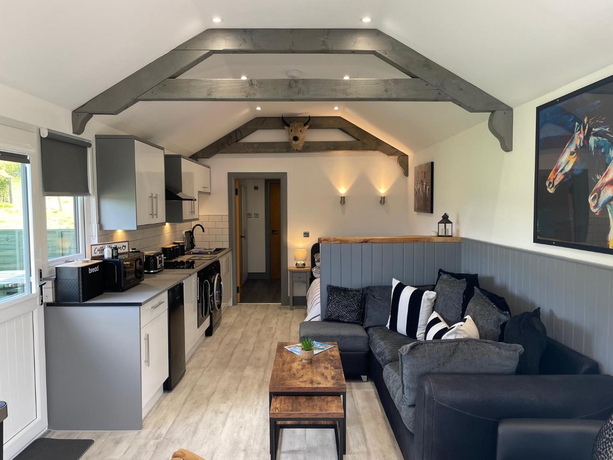 Wellsfield Farm Holiday Lodges Stirling Esterno foto